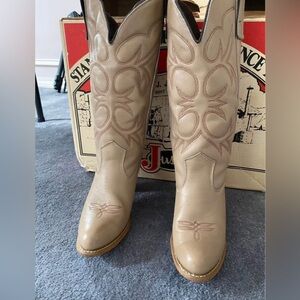 Justin Tan Cowboy Boots